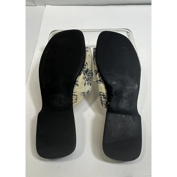 Claire murray bag green - Gem Claire Murray Womens Toile Black Cream Sandals‎ Size 9 US Slip On